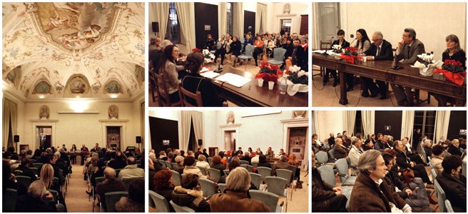 17 novembre 2007. Anteprima del romanzo ”Il pontile sul Lario. Sala Aurora - Palazzo Borromeo di Cesano Maderno.